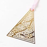 Amazon | 桜のしおり 金の栞シリーズ 24K表面加工 金属製